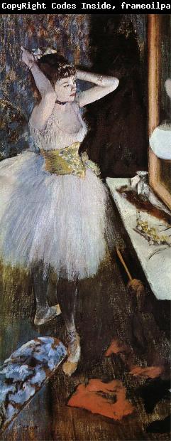 Edgar Degas The actress in the tiring room